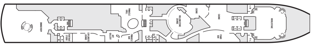 Deck 2 - Lower Promenade